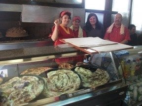 The people who make pita at one of Ogy's favorite local places. Ogy think I have a picture of me with just about everyone I met in Banja Luka.