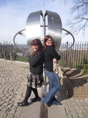 Zero degrees longitude, Greenwich Mean time. Now we just need to get to the Equator!
