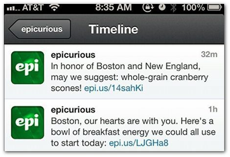 Epicurious-Tweets