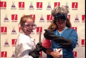 Us as mad scientists at Wordcamp.