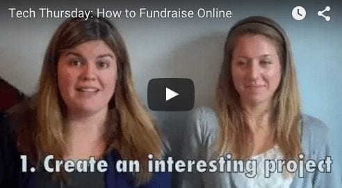 Tech Thursday: How to Fundraise Online