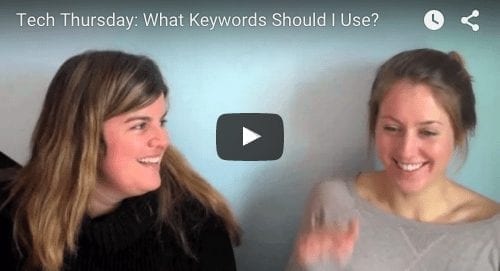 Tech Thursday: What Keywords Should I Use?