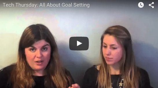 Tech Thursday: All About Goal Setting