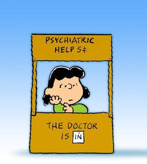 When you pay for advice, you should get something that's the best for you. Photo via: http://peanuts.wikia.com/wiki/Lucy's_psychiatry_booth