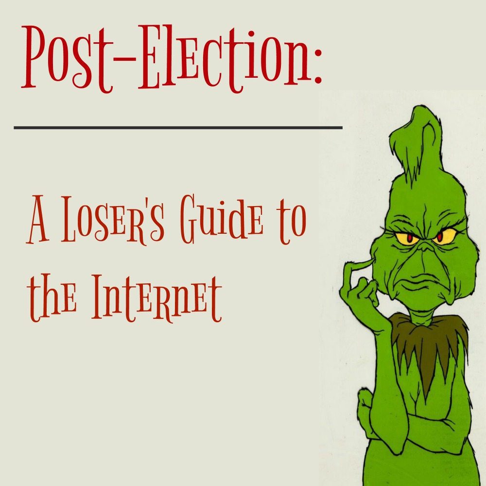 Post-Election: A Loser’s Guide to the Internet