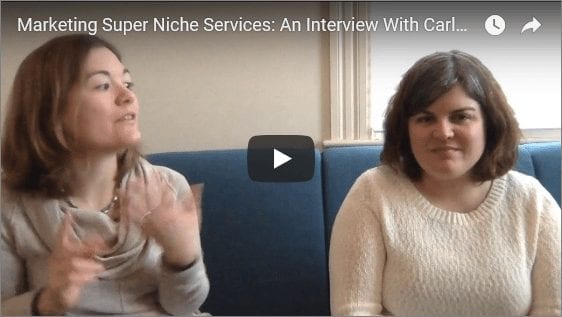 Marketing Super Niche Services With Carla Tanguay