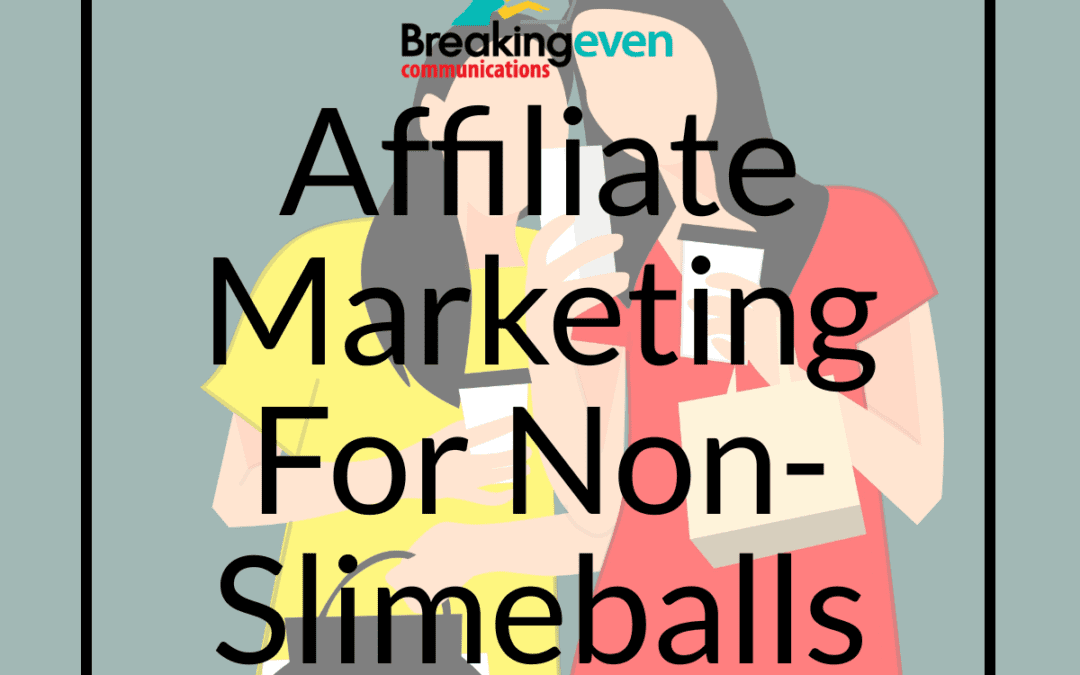Ask Nicole Weekly Livestream: Non-Slimy Affiliate Marketing For Small Businesses