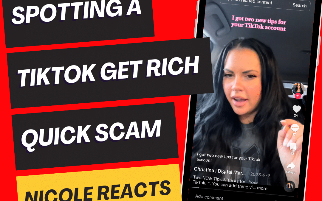 How To Identify A New Brand Of Scammer (TikTok/Reels Gurus)